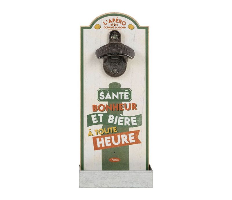 Décapsuleur mural - Les copains d'abord
