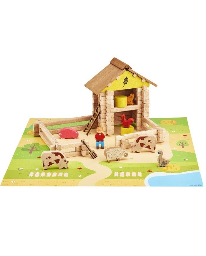 Ma ferme en bois - 95 pièces