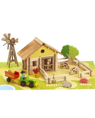 Ma ferme en bois - 145 pièces
