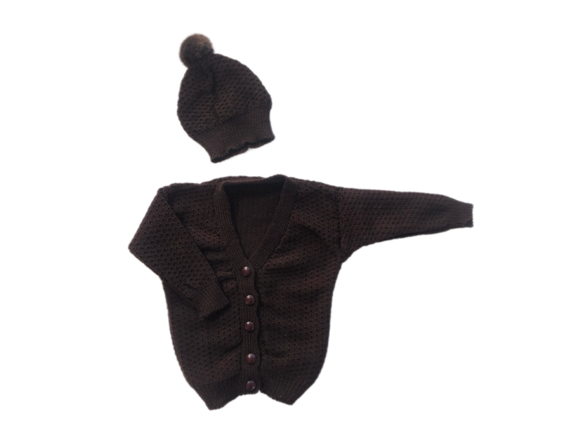 Chocolate Baby Set