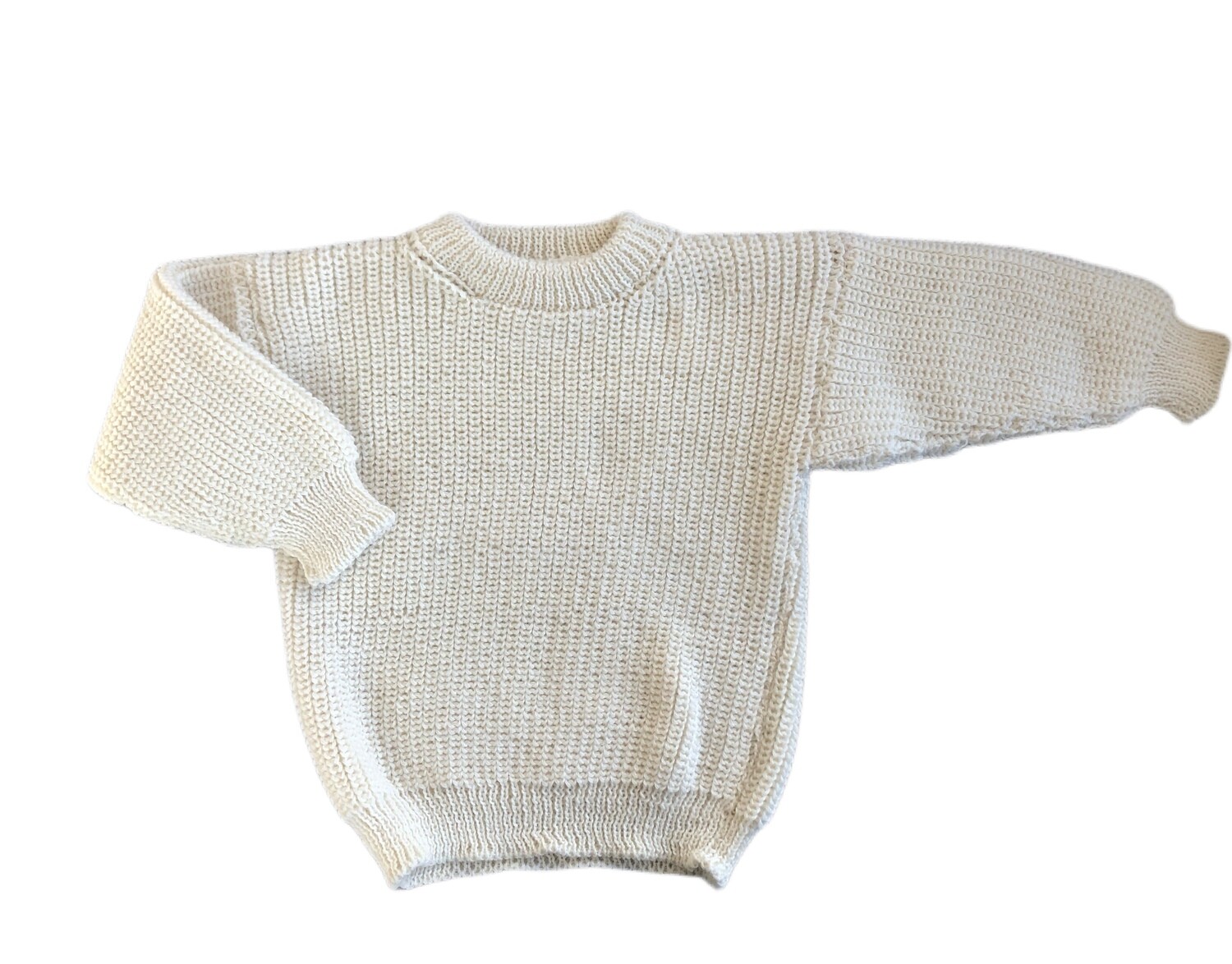 Cream Rib Jersey