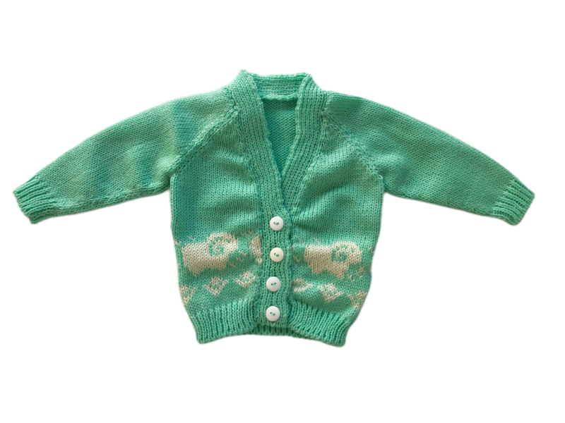 Sheep Baby Cardigan