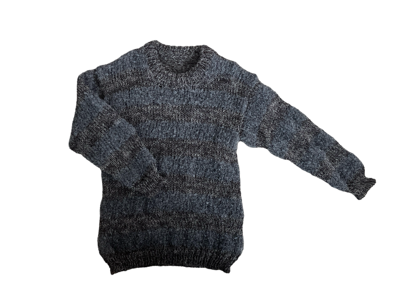 Charcoal Striped Jersey