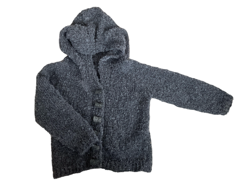 Charcoal Teddy Jacket