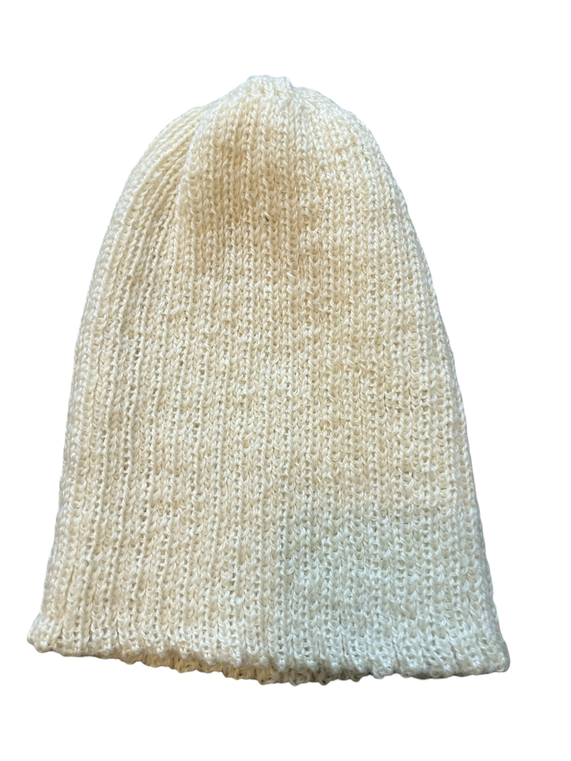 Ribbed Adult Hats - Medium, Ribbed Adult Hats - Medium: Cream