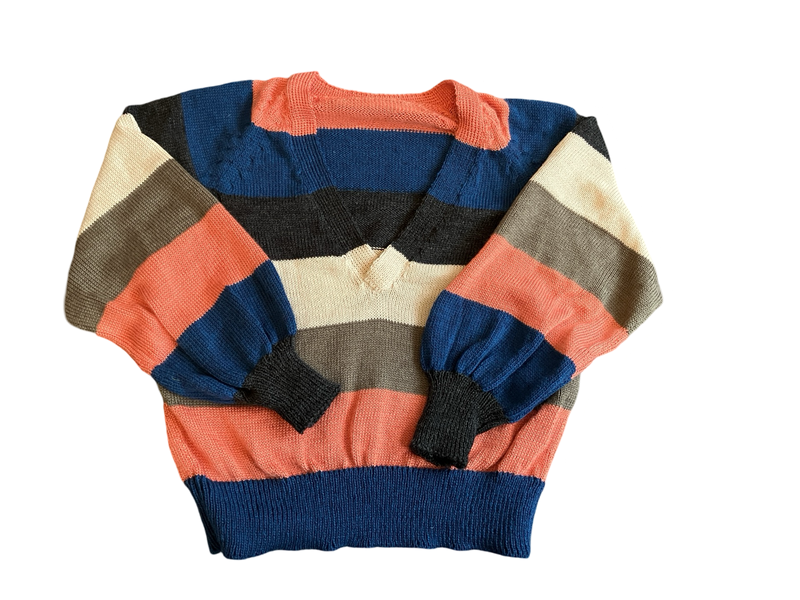 Deep V Jersey Coral