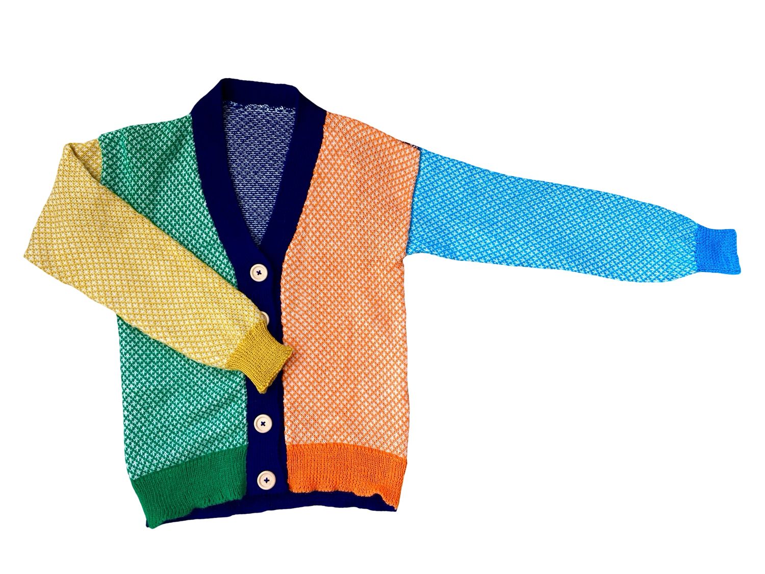 X-Small Adult Harlequin Cardi