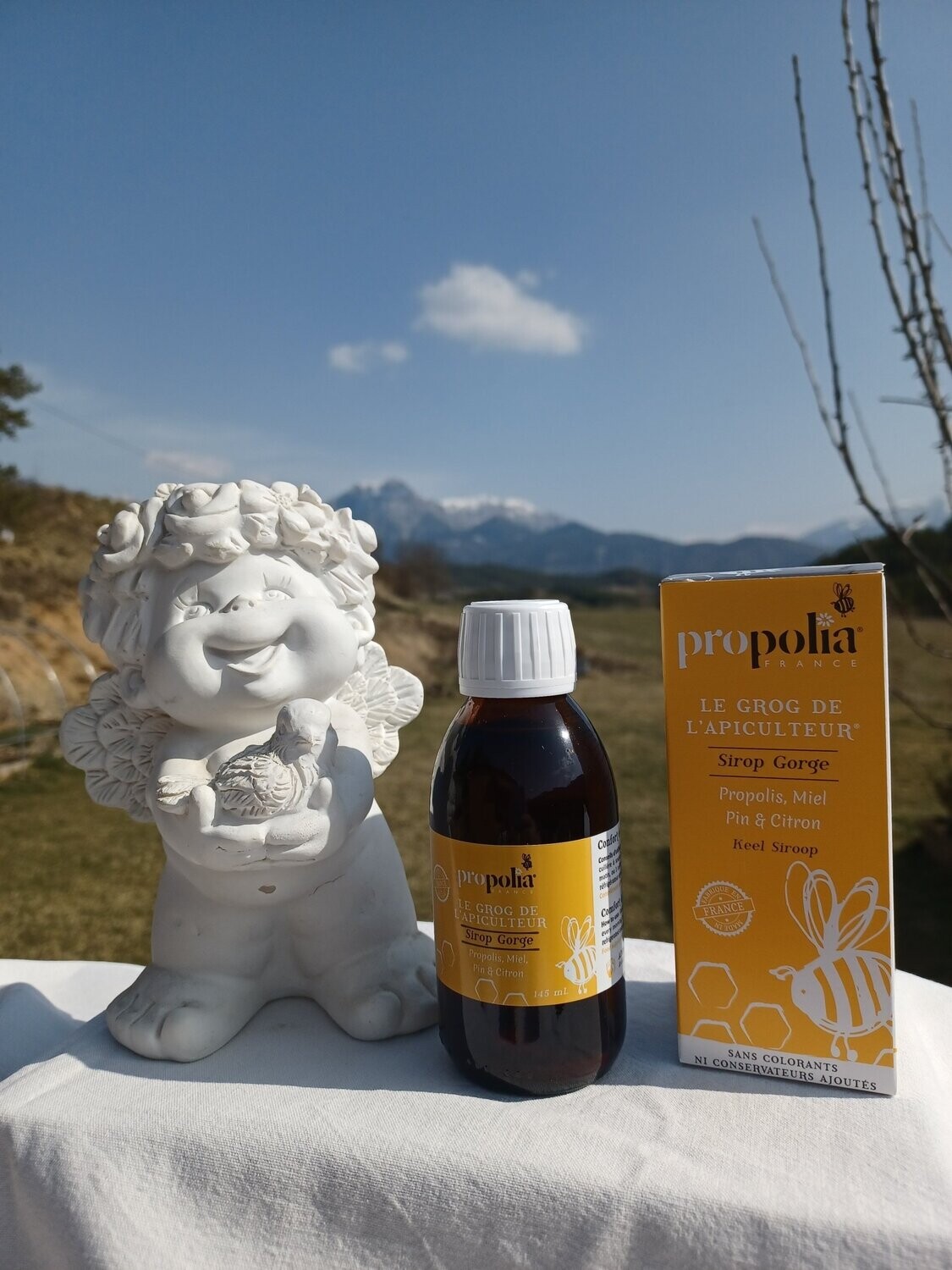 Sirop propolis et plantes