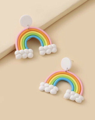 Rainbow Drop Earrings