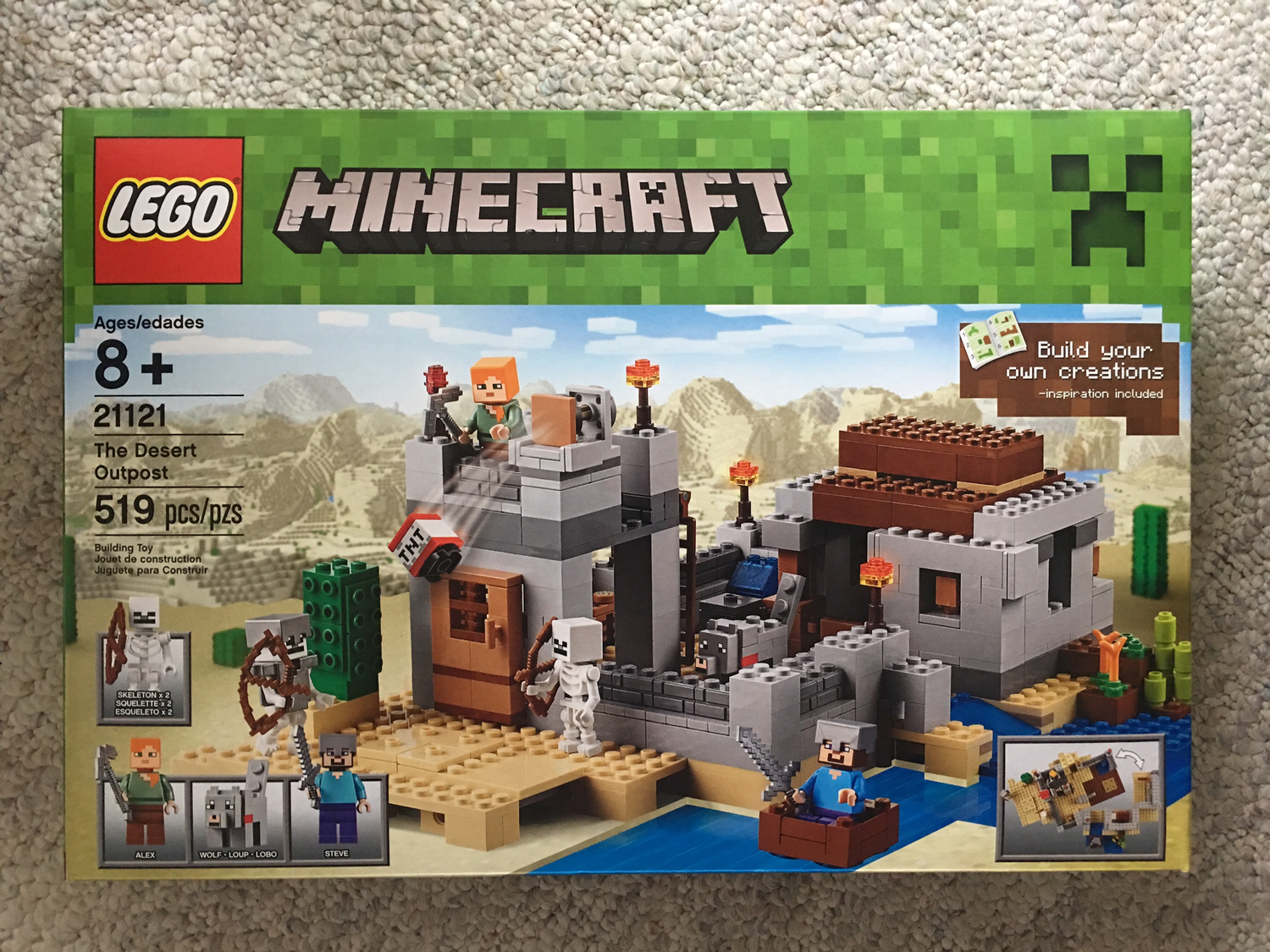 lego 21121 minecraft