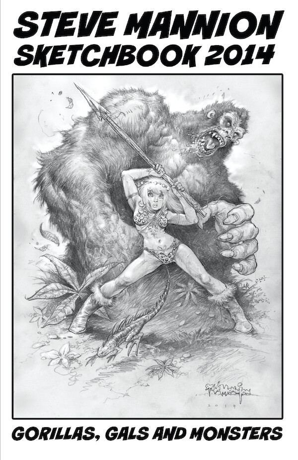 Steve Mannion Sketchbook 2014