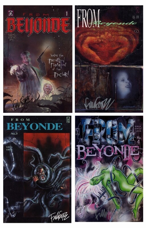 FROM BEYONDE #1-4 SET SIGNED w/POSTER