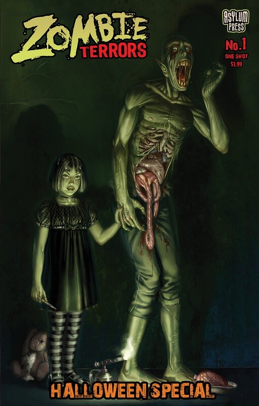 ZOMBIE TERRORS HALLOWEEN SP CVR A FELL (MR)