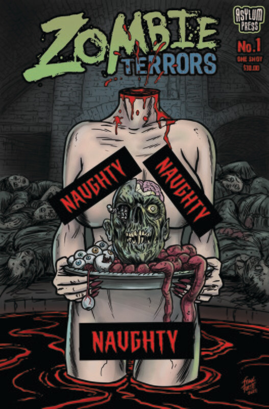 ZOMBIE TERRORS HALLOWEEN SP CVR D NAUGHTY HEADLESS