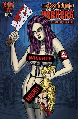 Asylum of Horrors Halloween Special One Shot - Naughty Cover