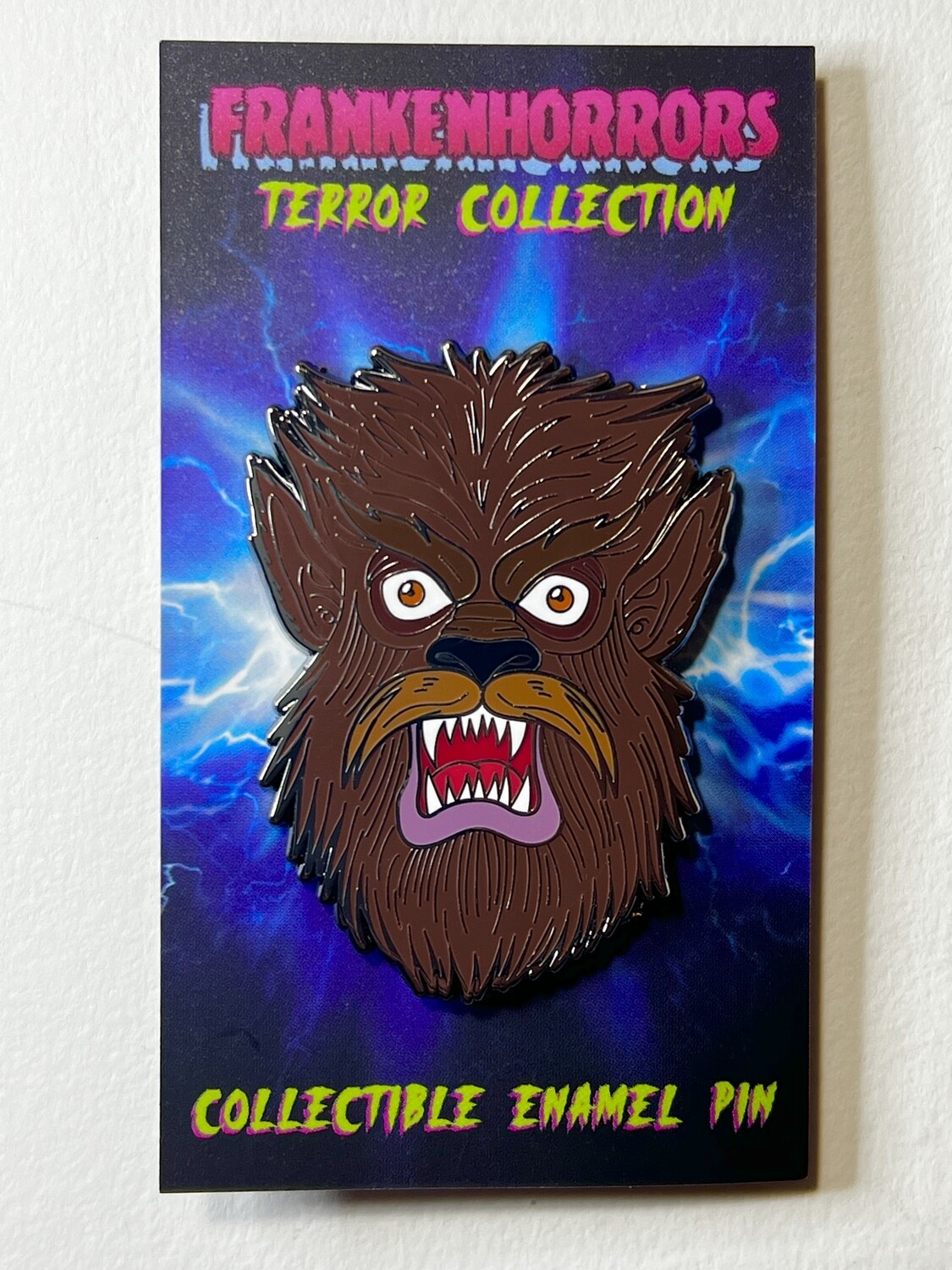 Frankenhorrors Werewolf  2&quot; Hard Enamel Pin
