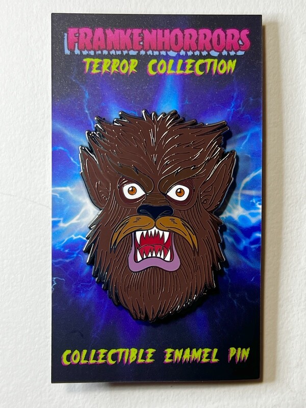 Frankenhorrors Werewolf  2&quot; Hard Enamel Pin
