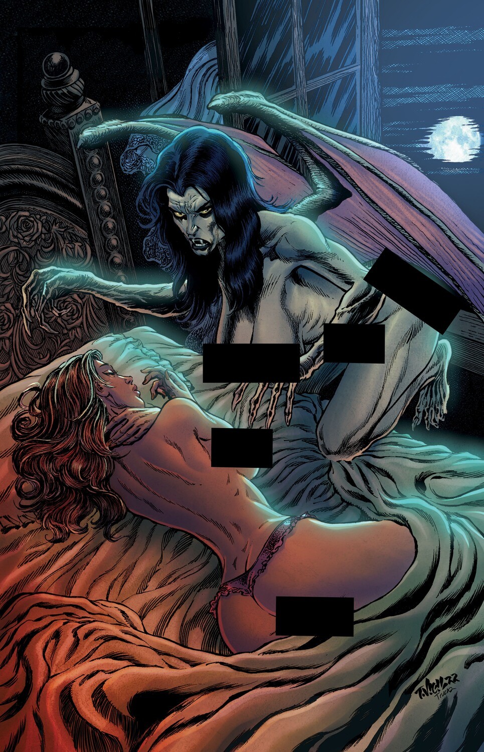 Vampire Macabre: Nosferatu Special #1D (one-Shot) - Tim Vigil Risque Cover