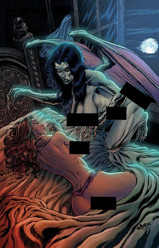 Vampire Macabre: Nosferatu Special #1D (one-Shot) - Tim Vigil Risque Cover