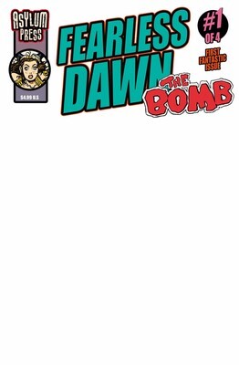 Fearless Dawn: The Bomb #1 (of 4) Cover C (Blank Sketch)