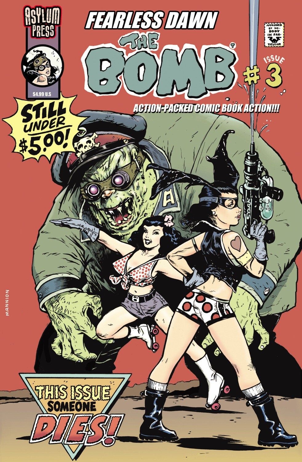 Fearless Dawn: The Bomb #3 (of 4) Cover B