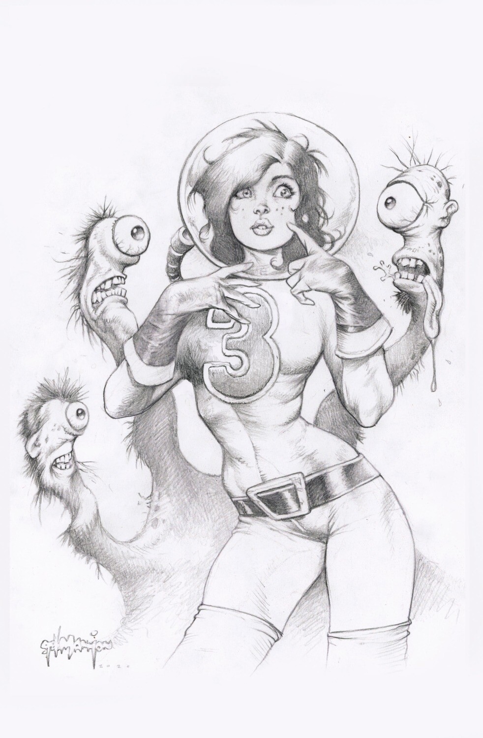 Fearless Dawn: The Bomb #3 (of 4) Cover D