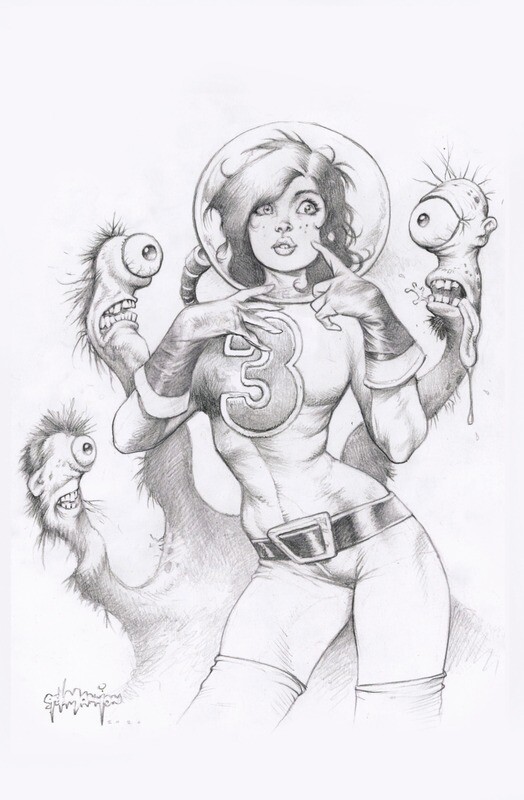 Fearless Dawn: The Bomb #3 (of 4) Cover D