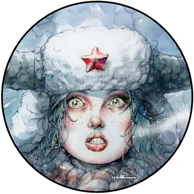 Fearless Dawn “Cold” #1A Die Cut Vinyl Sticker By Steve Mannion