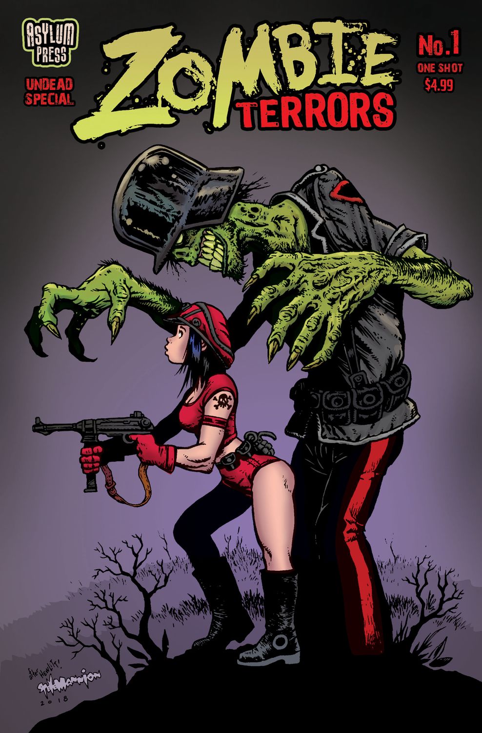ZOMBIE TERRORS: UNDEAD SPECIAL #1B  (MANNION) (MR)