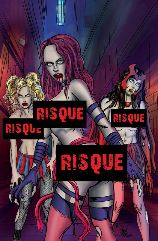 ZOMBIE TERRORS: UNDEAD SPECIAL #1I (Frank Forte) Risque Cosplay Virgin METAL (MR)
