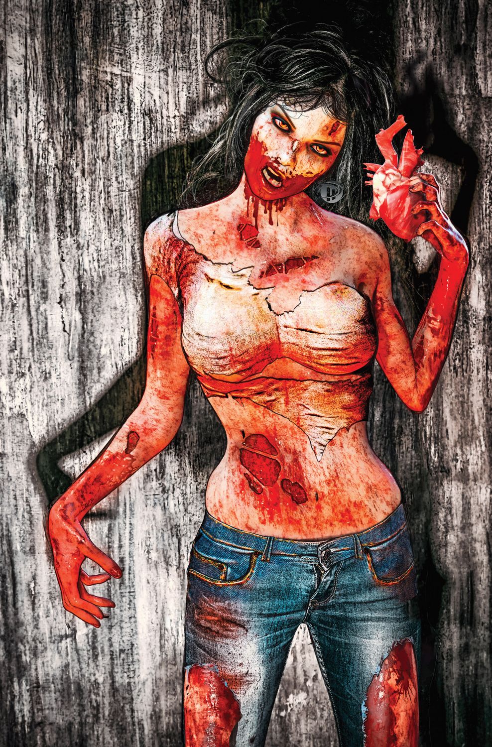 ZOMBIE TERRORS: UNDEAD SPECIAL #1E  (Dwayne Harris) GORE (MR)