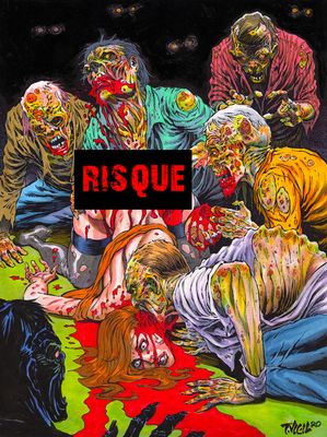 ZOMBIE TERRORS: UNDEAD SPECIAL #1H (Tim Vigil) Risque Virgin  METAL (MR)