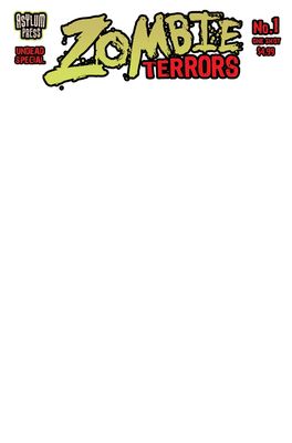 ZOMBIE TERRORS: UNDEAD SPECIAL #1C  (Blank Sketch Cover) (MR)