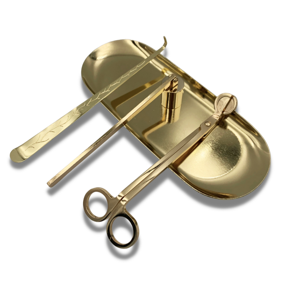 Candle Care Kit - Gold