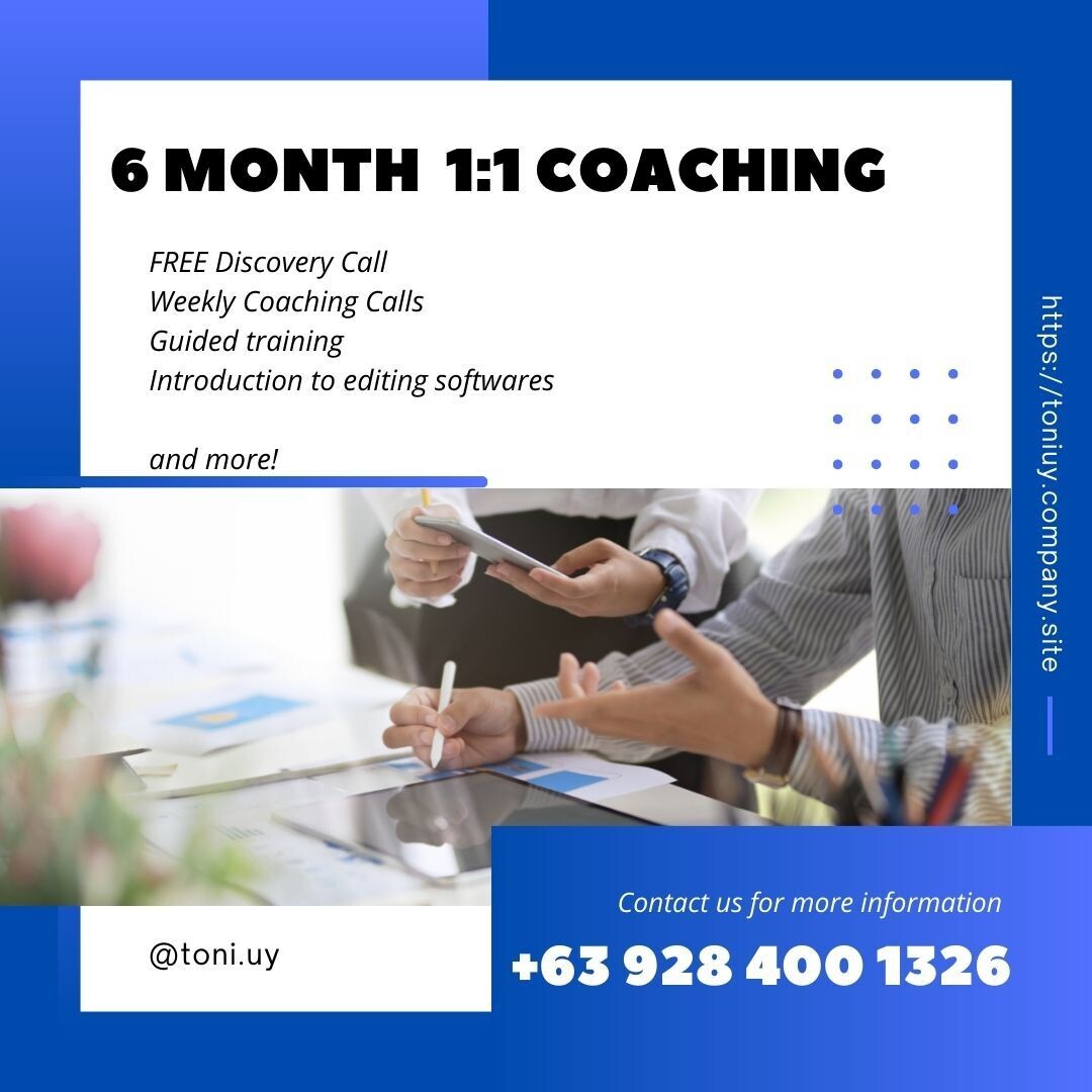 6 Month 1:1 Coaching