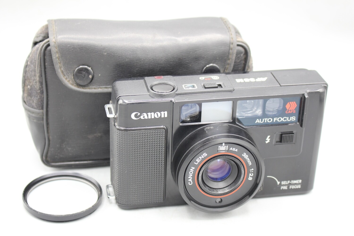 Canon AF35M 35mm P&S Camera SR. 378377 Clad Seals Exc ++