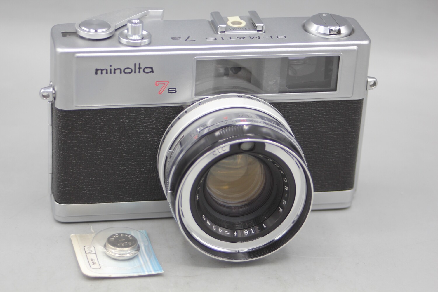 Minolta Hi-Matic 7s 35mm Rangefinder Film Camera Clad Seals
