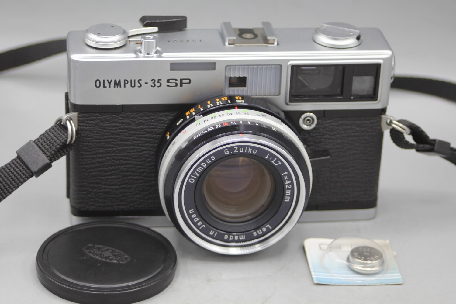 Olympus 35 SP 35mm Rangefinder Film Camera Clad Seals Tested