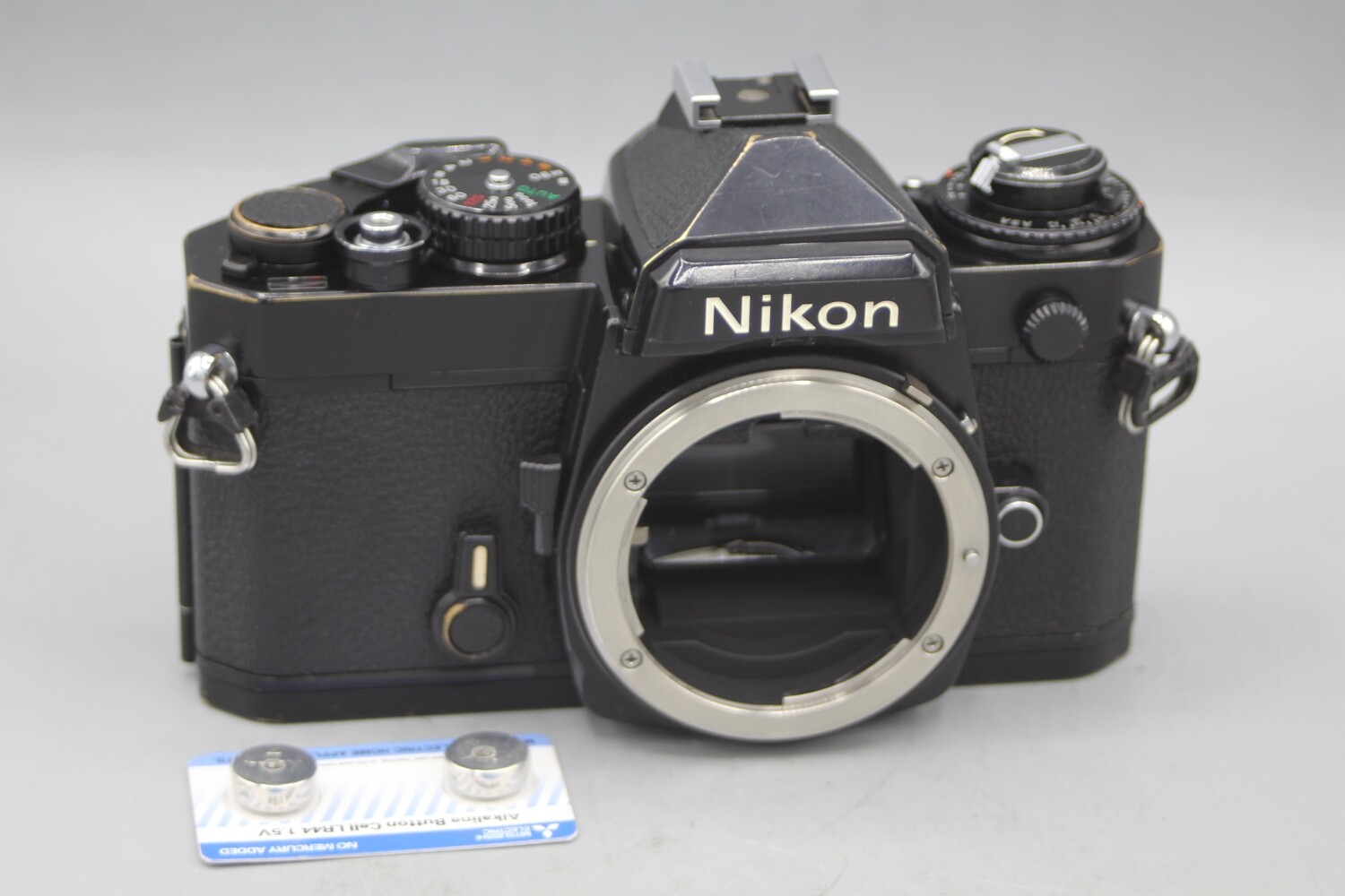 Nikon FE 35mm Film Camera Body Clad Seals Tested