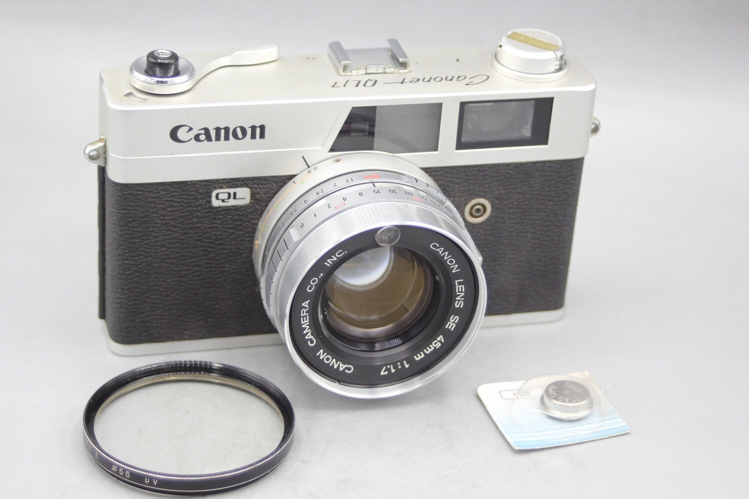 Canon QL17 35mm Rangefinder Film Camera Clad Seals Tested