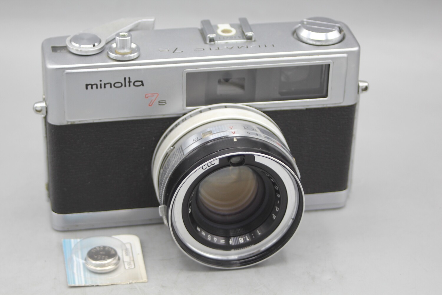Minolta Hi Matic 7s 35mm Rangefinder Film Camera Clad Seals Tested