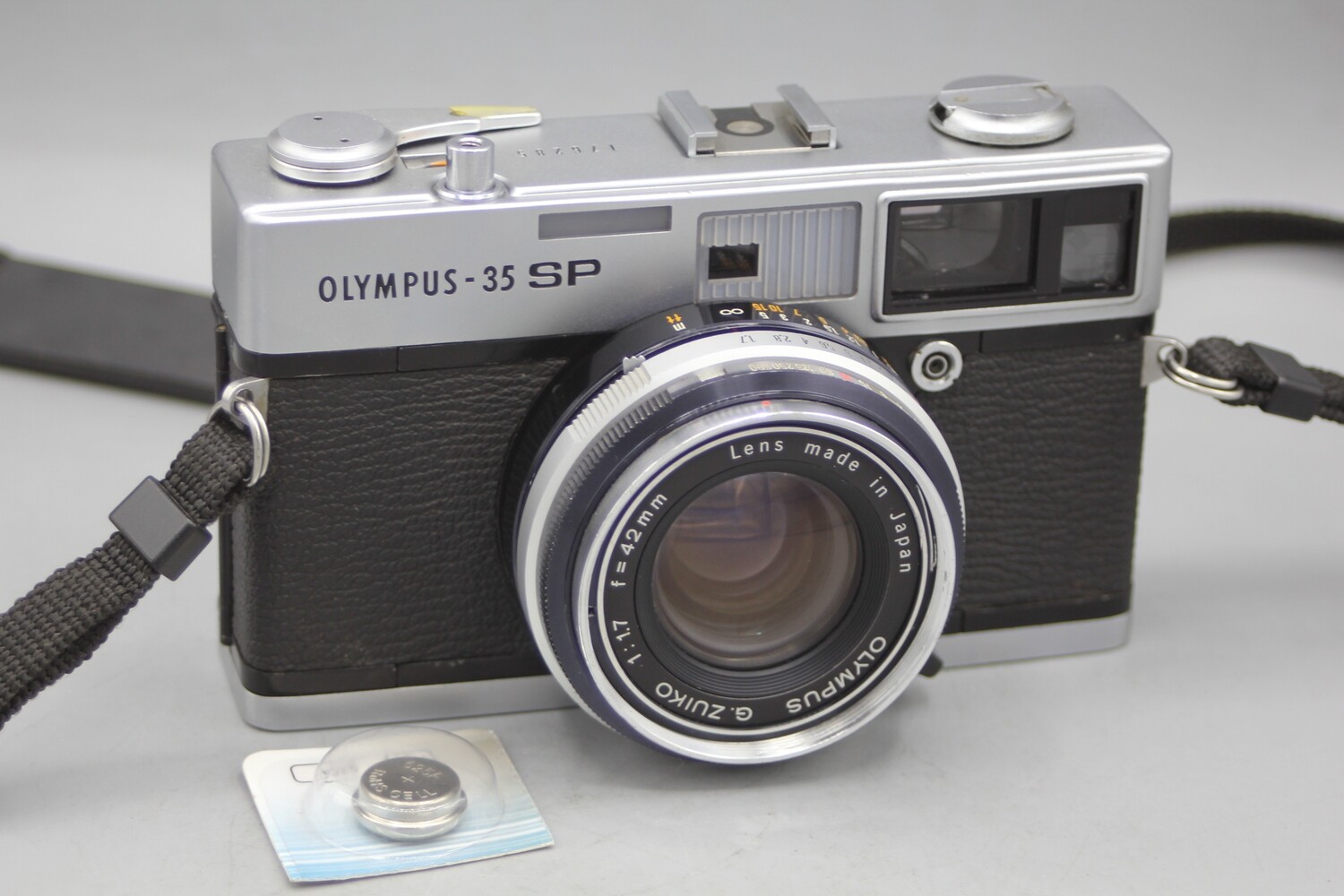 Olympus 35 SP 35mm Rangefinder Film Camera Clad Seals Tested