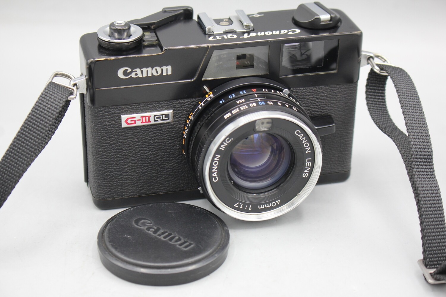 Canon QL17 Giii 35mm Rangefinder Camera Clad Seals Tested EXC