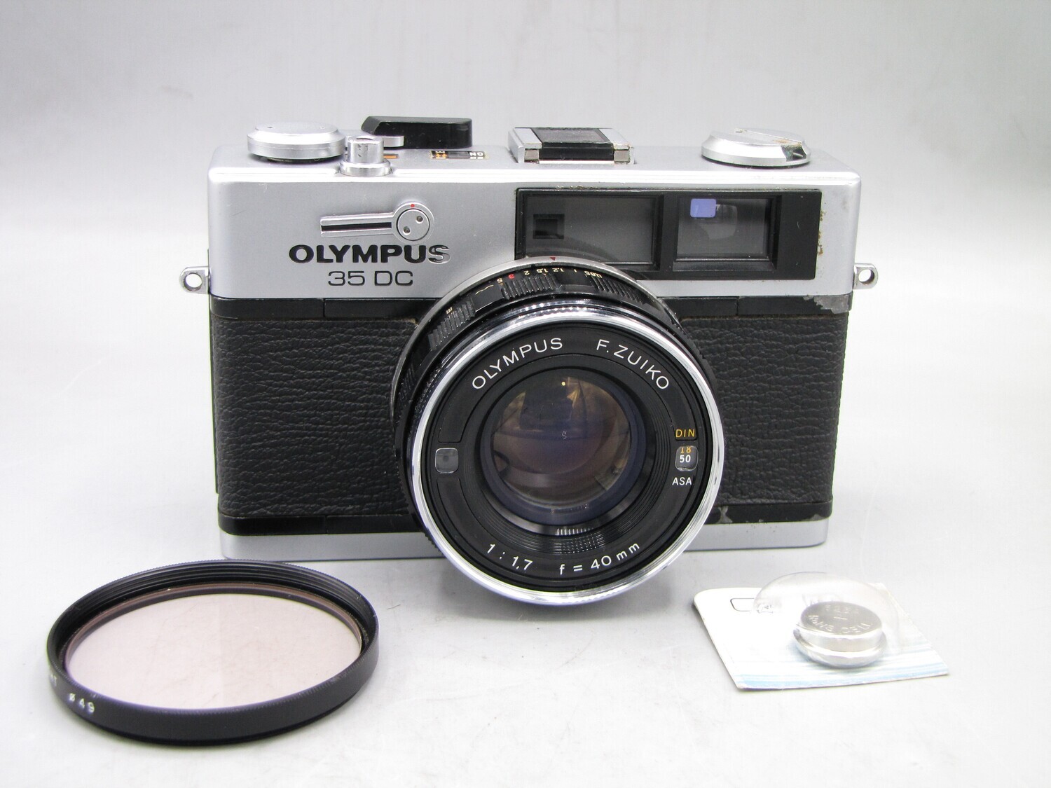 Olympus 35 DC 35mm Rangefinder Film Camera Clad Seals