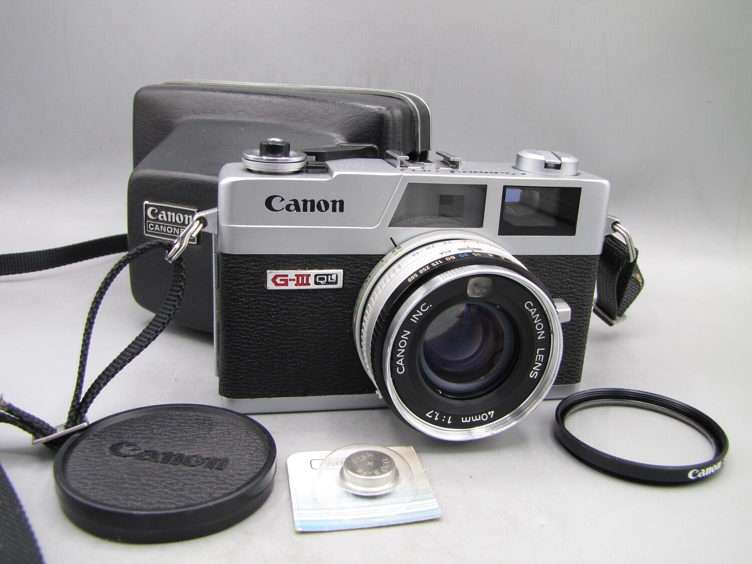 Canon QL17 Giii 35mm Rangefinder Film Camera Clad Seals
