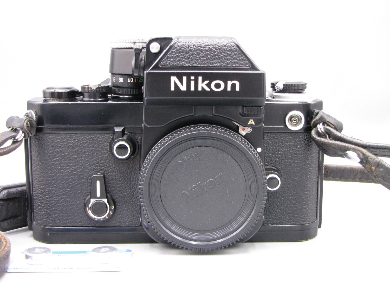 Nikon F2 A 35mm SLR Camera Body Clad Seals Battery Tested