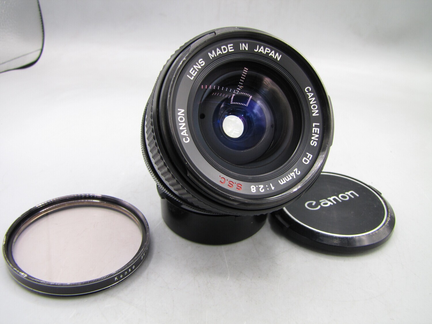 Canon FD 24mm 1:2.8 SSC O Lens SR. 40209 Serviced & Tested