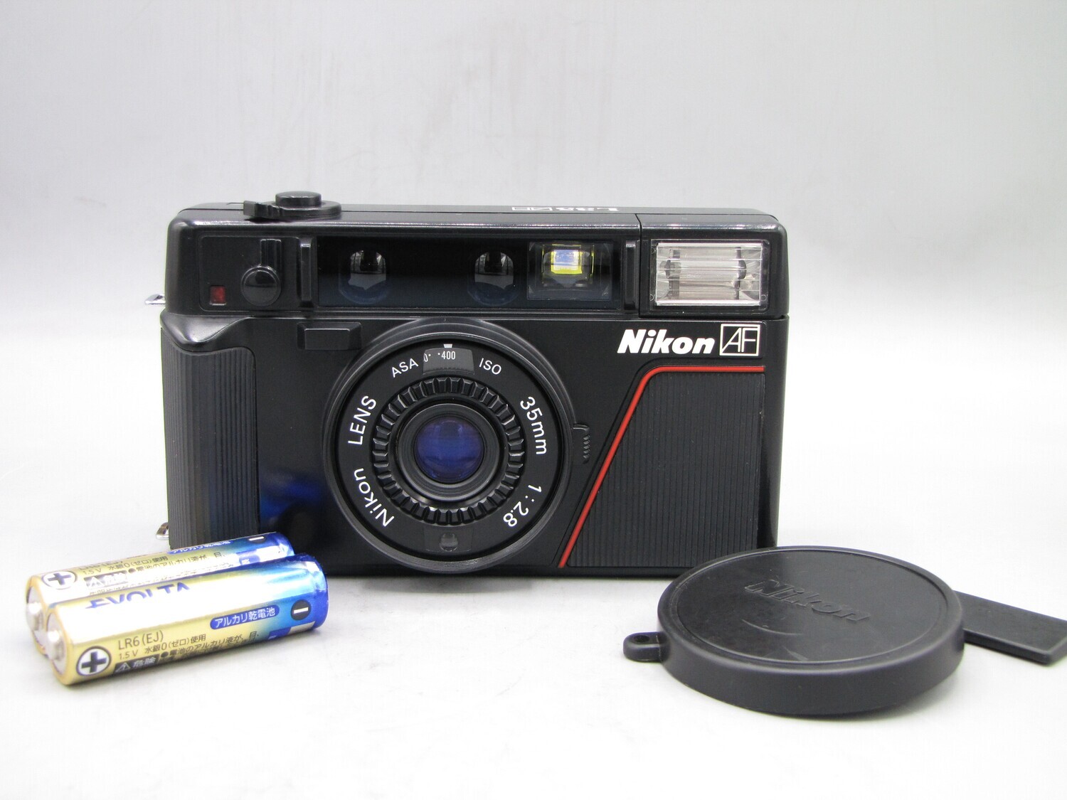 Nikon L35 AF P&S Film Camera CLAD SEALS 400 ISO Model Exc