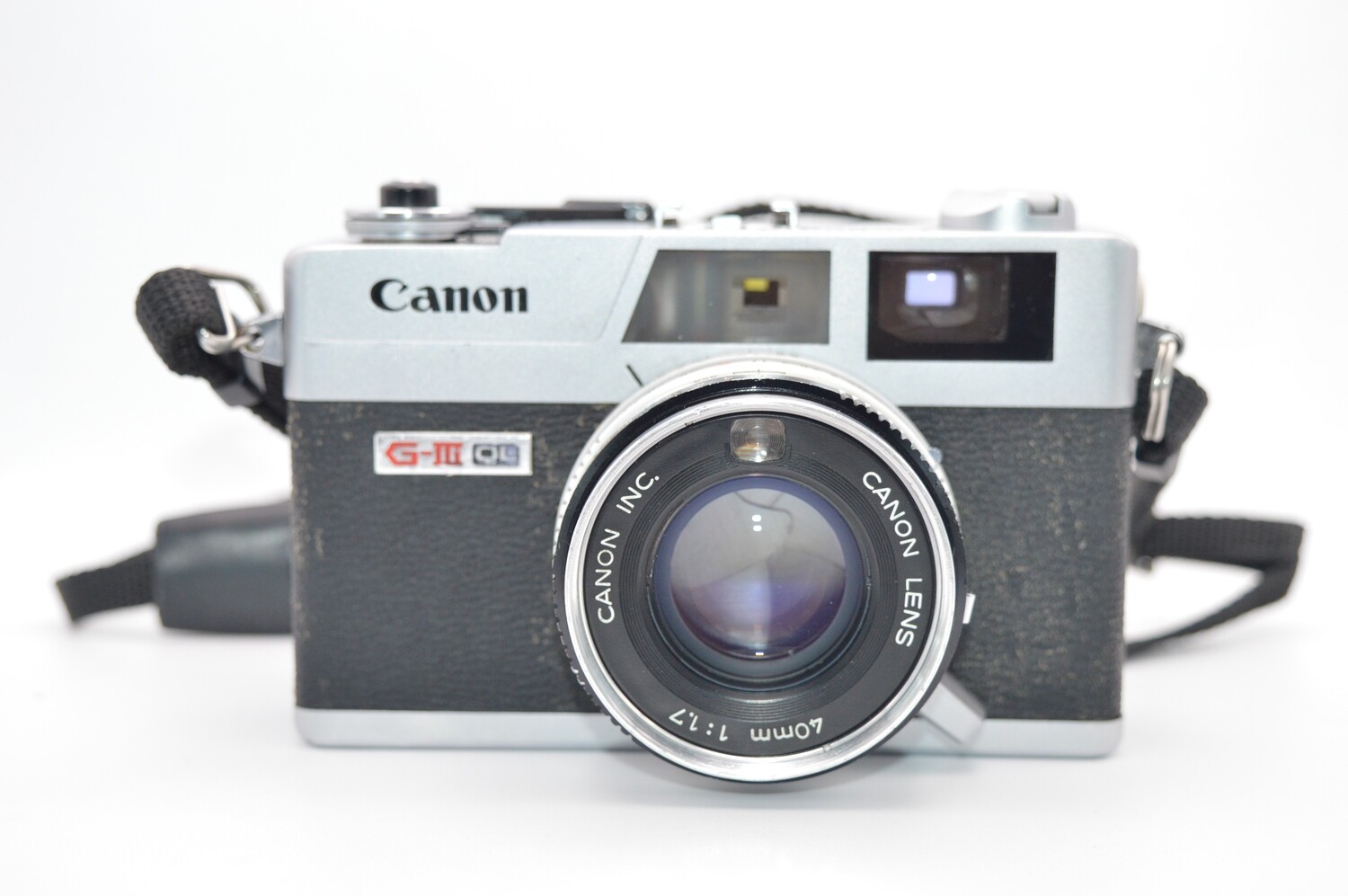 Canon QL17 Giii 35mm RF Camera Clad Seals Battery Tested