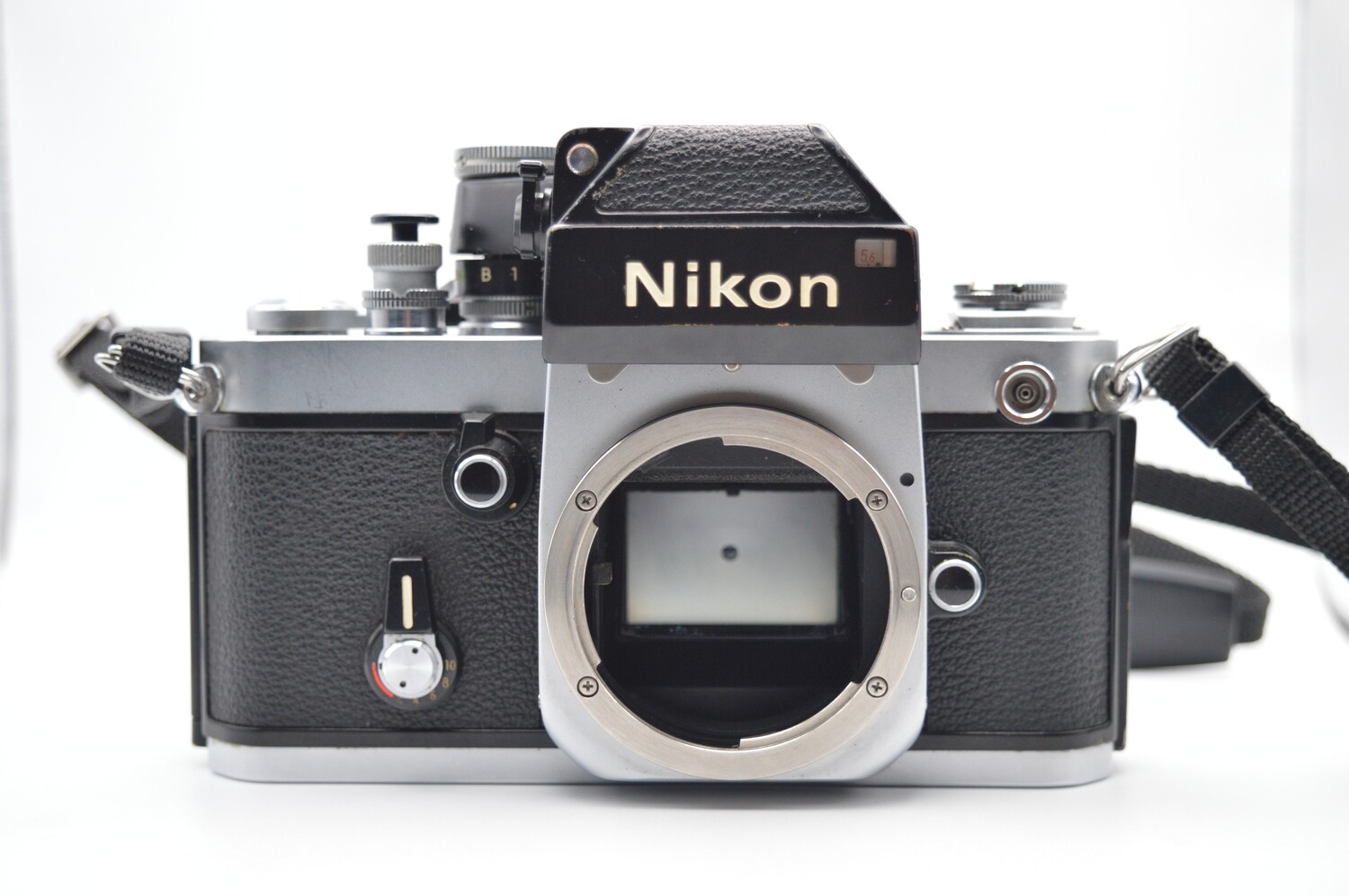 Nikon F2 35mm SLR Camera Body Clad Seals Battery Tested